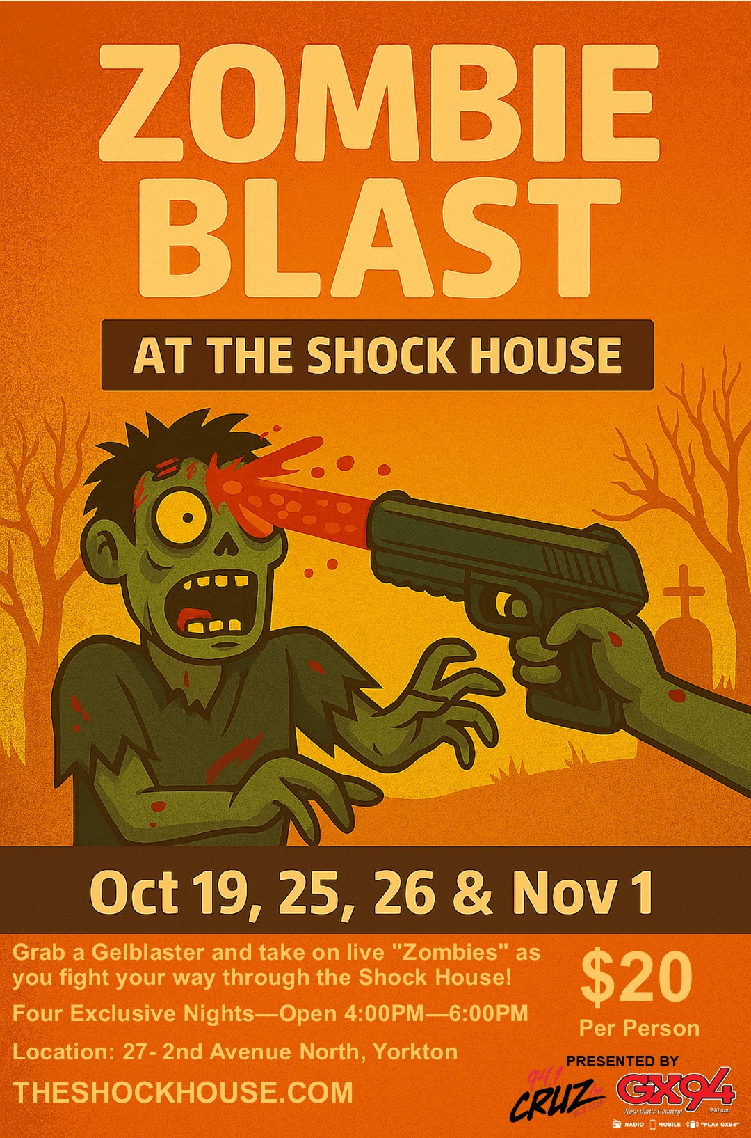 Zombie Gellyball Blast